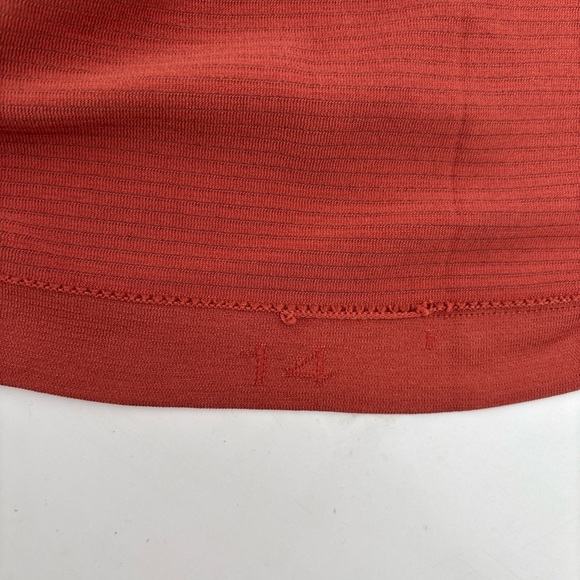 Lululemon Swiftly Tech Long Sleeve Shirt 2.0 Size 14 Soft Cranberry - Picture 3 of 4